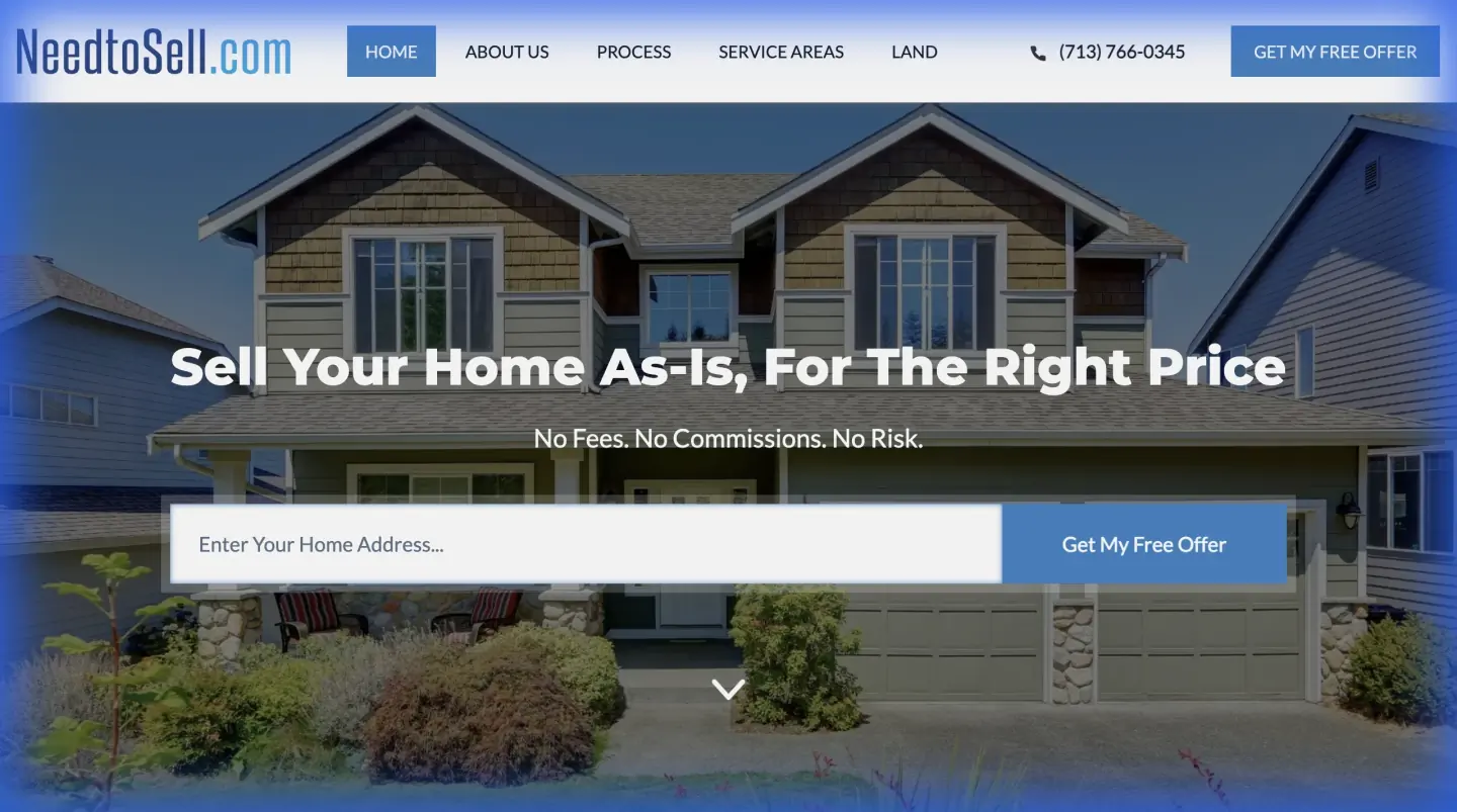 NeedToSell.com website screenshot